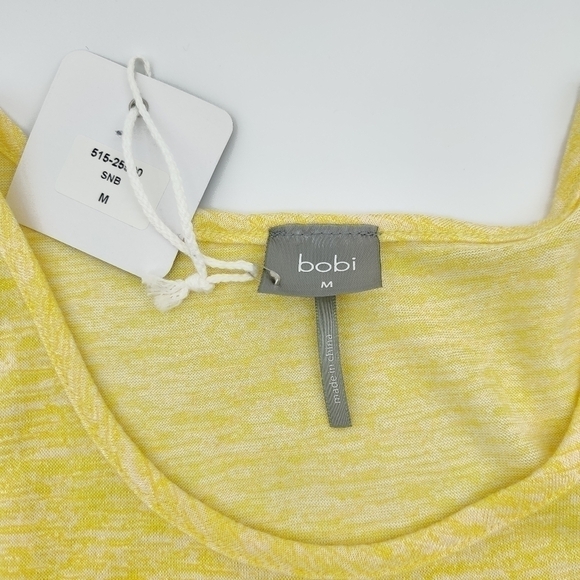 Bobi heather yellow tank NWT M - Picture 6 of 6